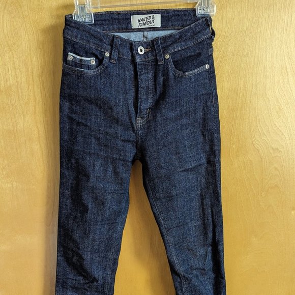 Naked & Famous Womens Skinny Selvage Jeans 26 - Picture 1 of 5